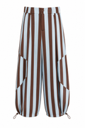 Pantalón de Rayas con Jareta Ajustable