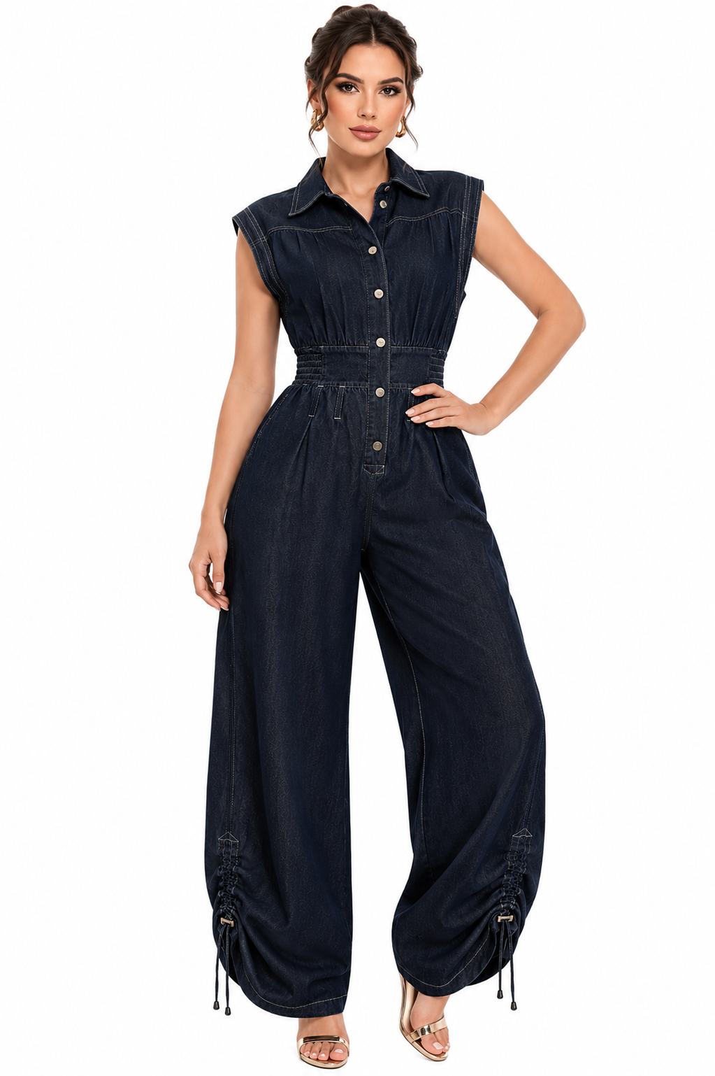 Jumpsuit Denim Azul Intenso
